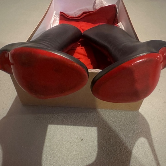 Christian Louboutin Fifi Botta 100 King Calf Boots - Picture 12 of 12